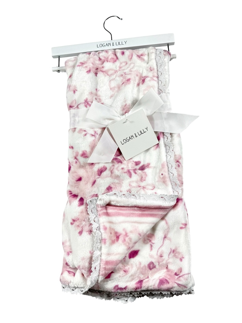 Logan & Lilly Baby blanket, NWT